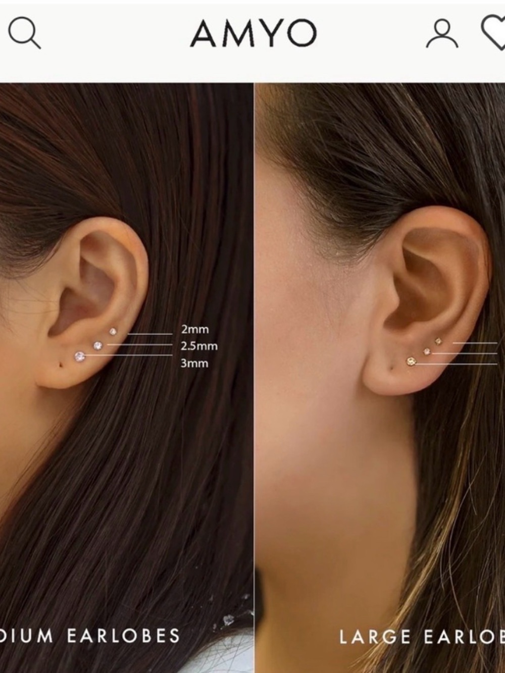 14k Gold Single Earring - Classic Gold - Picture 4 of 6